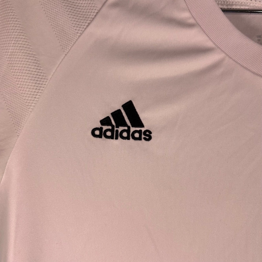 Adidas Tiro 17 Jersey Women's Medium White Short Sleeve ClimaCool Training Shirt - Picture 9 of 16